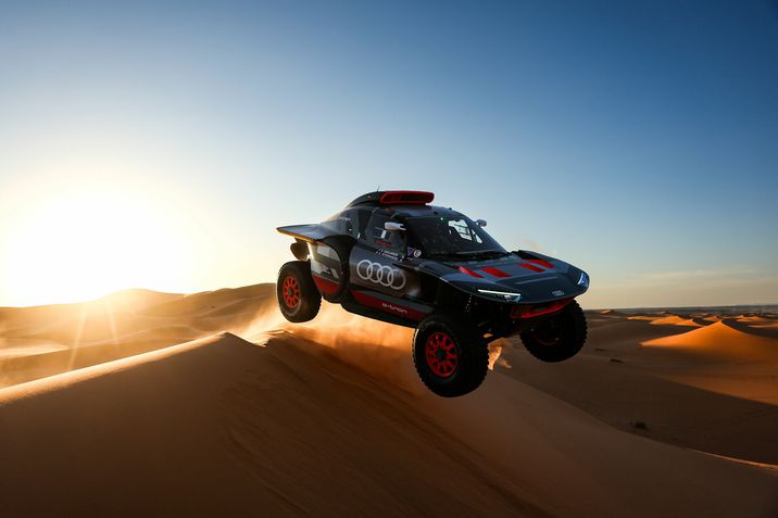 Túl az utolsó Dakar Rally előtti teszten az Audi