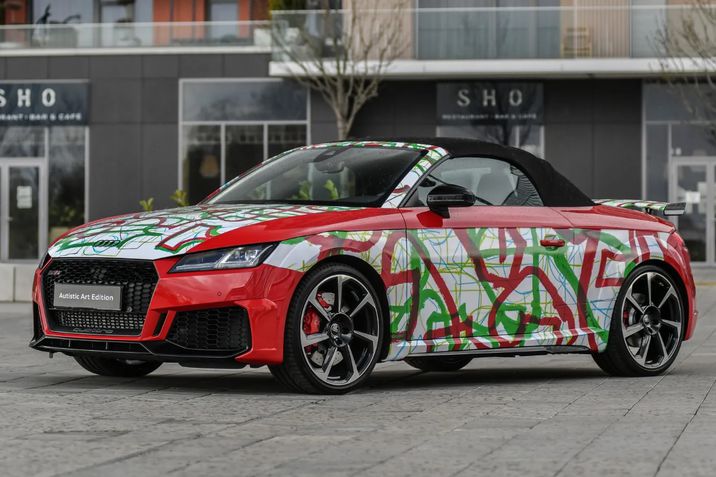 Autistic Art együttműködés – utolsó Audi TTRS Roadster