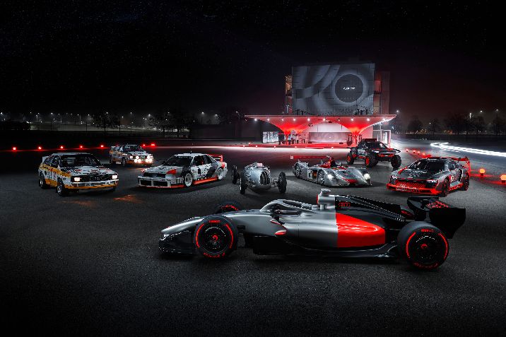 Audi F1® - Concept autó leleplezés